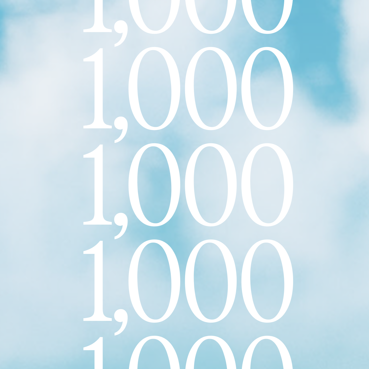 We’ve served our thousandth customer!
